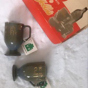 Wade Irish porcelain Irish coffee mugs
